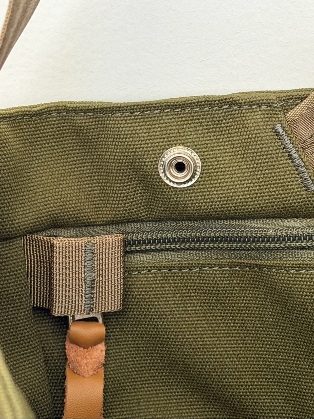 Olive Green Messenger Tote for Men Mystery Ranch